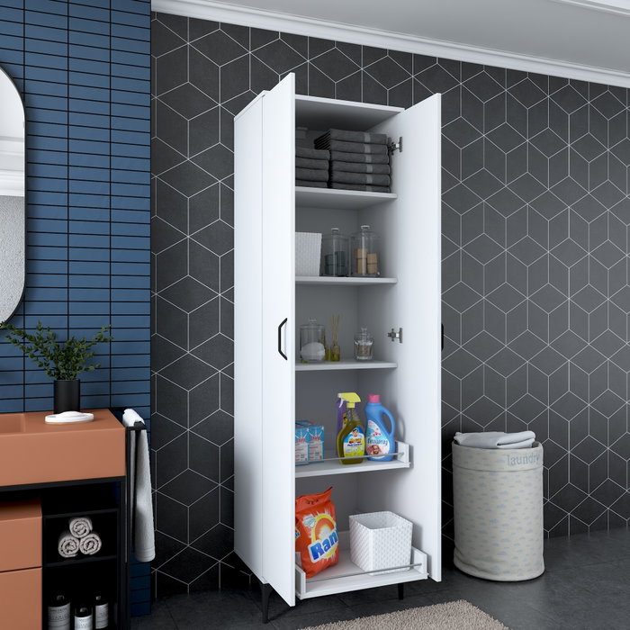 Hanah Home Armario Multiusos Blanco JE110 - 2945 Hanah Home Armario Multiusos Blanco JE110 - 2945